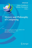 History and Philosophy of Computing