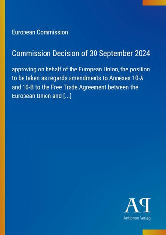 Commission Decision of 30 September 2024