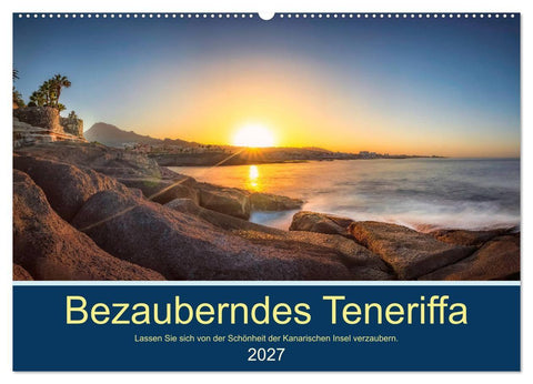 Bezauberndes Teneriffa (Wandkalender 2027 DIN A2 quer), CALVENDO Monatskalender
