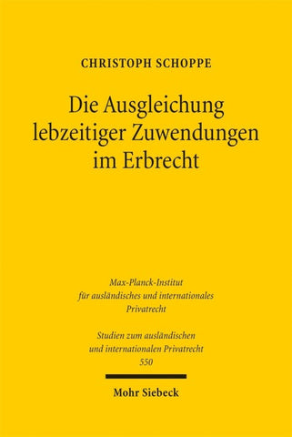 Die Ausgleichung lebzeitiger Zuwendungen im Erbrecht