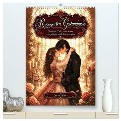 Rosengarten-Geständnisse (hochwertiger Premium Wandkalender 2027 DIN A2 hoch), Kunstdruck in Hochglanz