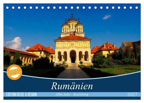 Rumänien, Alba Iulia - Karlsburg (Tischkalender 2027 DIN A5 quer), CALVENDO Monatskalender