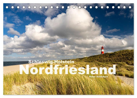 Schleswig-Holstein - Nordfriesland (Tischkalender 2026 DIN A5 quer), CALVENDO Monatskalender