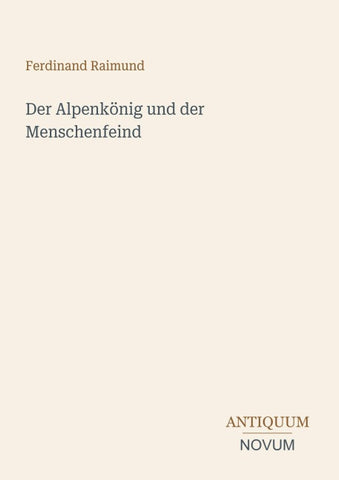 Der Alpenkönig und der Menschenfeind