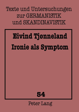 Ironie als Symptom