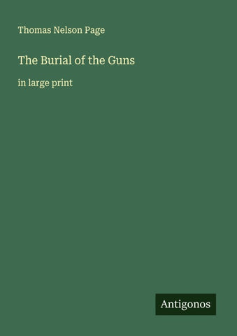 The Burial of the Guns
