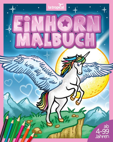 Einhorn Malbuch