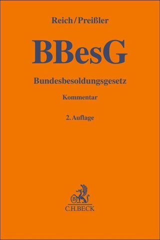 Bundesbesoldungsgesetz. BBesG