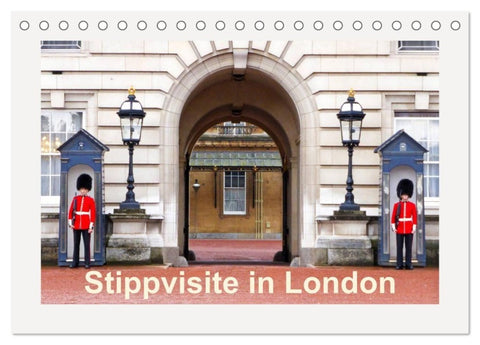 Stippvisite in London (Tischkalender 2027 DIN A5 quer), CALVENDO Monatskalender