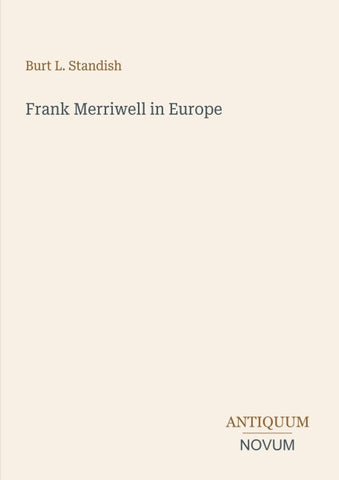 Frank Merriwell in Europe
