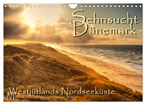 Sehnsucht Dänemark - Danmark (Wandkalender 2027 DIN A4 quer), CALVENDO Monatskalender