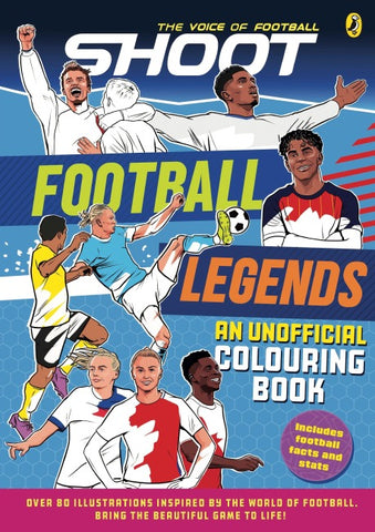 Shoot: Football Legends: Colouring Book