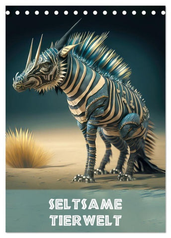 Seltsame Tierwelt (Tischkalender 2027 DIN A5 hoch), CALVENDO Monatskalender