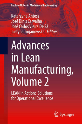 Advances in Lean Manufacturing, Volume 2