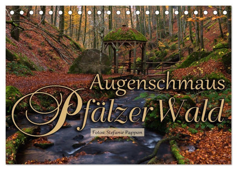 Augenschmaus Pfälzer Wald (Tischkalender 2027 DIN A5 quer), CALVENDO Monatskalender