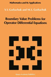Boundary Value Problems for Operator Differential Equations