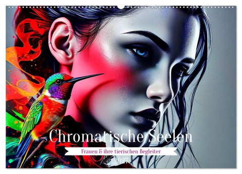 Farben der Seele (Wandkalender 2027 DIN A2 quer), CALVENDO Monatskalender