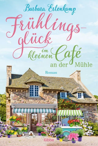 Frühlingsglück im kleinen Café an der Mühle