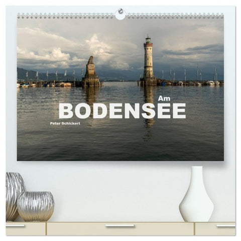 Am Bodensee (hochwertiger Premium Wandkalender 2027 DIN A2 quer), Kunstdruck in Hochglanz