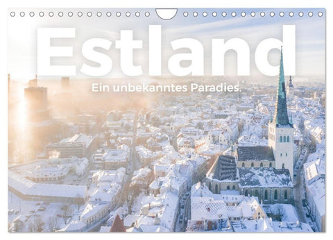 Estland - Ein unbekanntes Paradies. (Wandkalender 2027 DIN A4 quer), CALVENDO Monatskalender