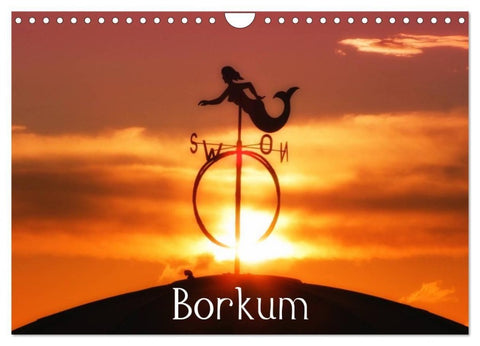 Borkum (Wandkalender 2027 DIN A4 quer), CALVENDO Monatskalender