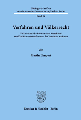 Verfahren und Völkerrecht.