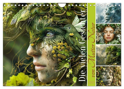 Die vielen Gesichter von Mutter Natur (Wandkalender 2027 DIN A4 quer), CALVENDO Monatskalender