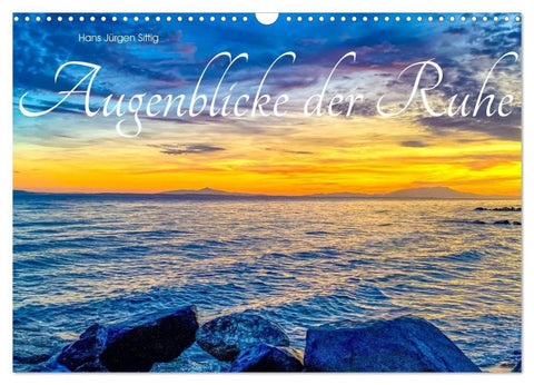 Augenblicke der Ruhe (Wandkalender 2026 DIN A3 quer), CALVENDO Monatskalender
