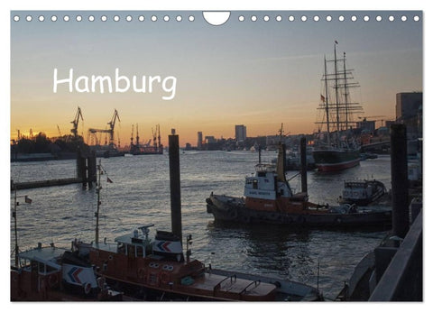 Hamburg (Wandkalender 2026 DIN A4 quer), CALVENDO Monatskalender
