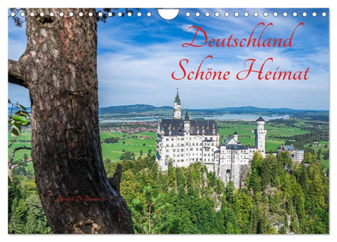 Deutschland Schöne Heimat (Wandkalender 2026 DIN A4 quer), CALVENDO Monatskalender