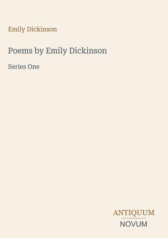 Poems by Emily Dickinson