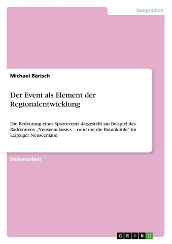 Der Event als Element der Regionalentwicklung