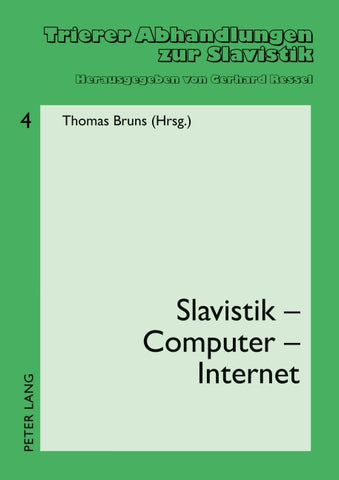 Slavistik – Computer – Internet