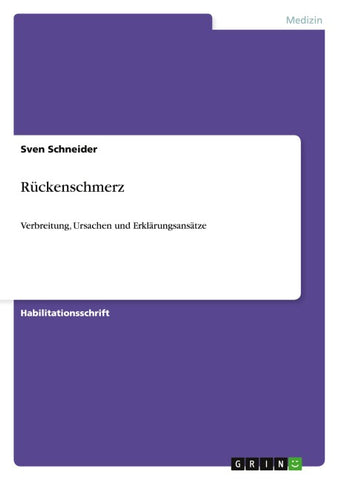 Rückenschmerz