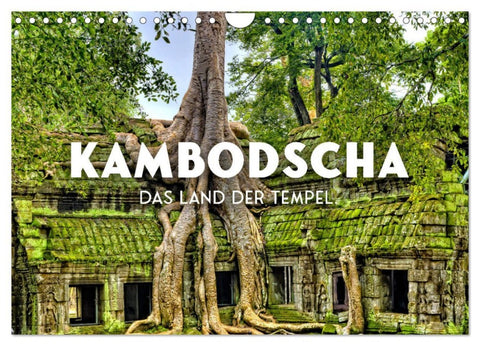 Kambodscha - Das Land der Tempel. (Wandkalender 2026 DIN A4 quer), CALVENDO Monatskalender
