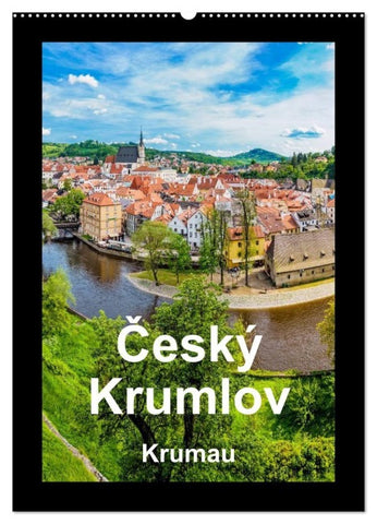 Cesky Krumlov Krumau (Wandkalender 2027 DIN A2 hoch), CALVENDO Monatskalender