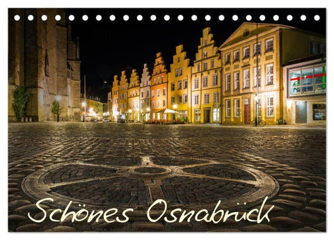 Schönes Osnabrück (Tischkalender 2026 DIN A5 quer), CALVENDO Monatskalender