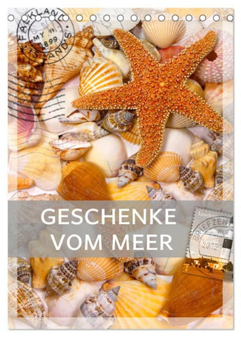 Geschenke vom Meer (Tischkalender 2026 DIN A5 hoch), CALVENDO Monatskalender