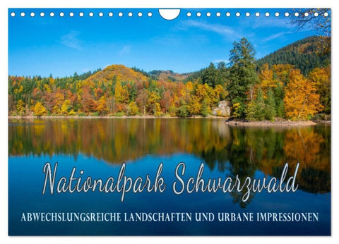 Nationalpark Schwarzwald - abwechslungsreiche Landschaften und urbane Impressionen (Wandkalender 2027 DIN A4 quer), CALVENDO Monatskalender
