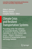 Climate Crisis and Resilient Transportation Systems