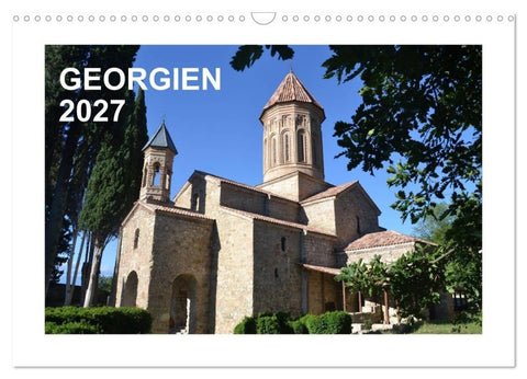 GEORGIEN 2027 (Wandkalender 2027 DIN A3 quer), CALVENDO Monatskalender