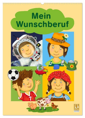 Mein Wunschberuf (Wandkalender 2026 DIN A2 hoch), CALVENDO Monatskalender