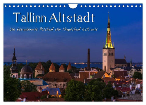 Tallinn Altstadt (Wandkalender 2026 DIN A4 quer), CALVENDO Monatskalender