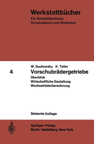 Vorschubrädergetriebe