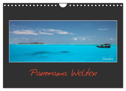 Panorama Welten (Wandkalender 2026 DIN A4 quer), CALVENDO Monatskalender