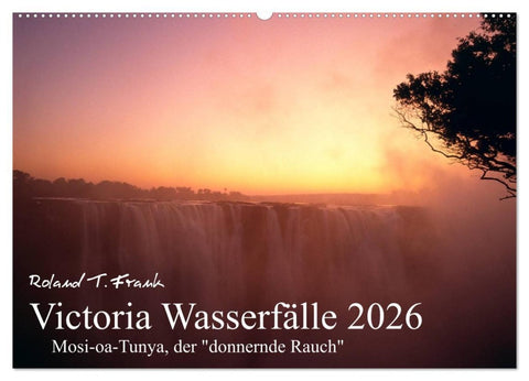 Victoria Wasserfälle (Wandkalender 2026 DIN A2 quer), CALVENDO Monatskalender