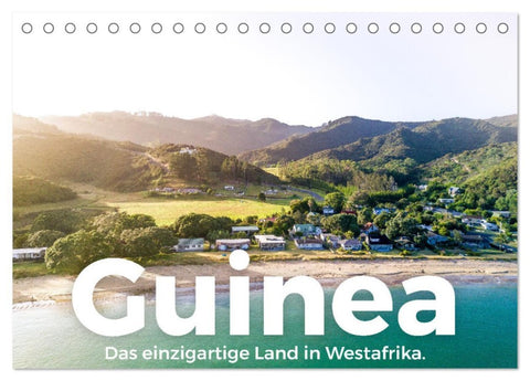Guinea - Das einzigartige Land in Westafrika. (Tischkalender 2026 DIN A5 quer), CALVENDO Monatskalender