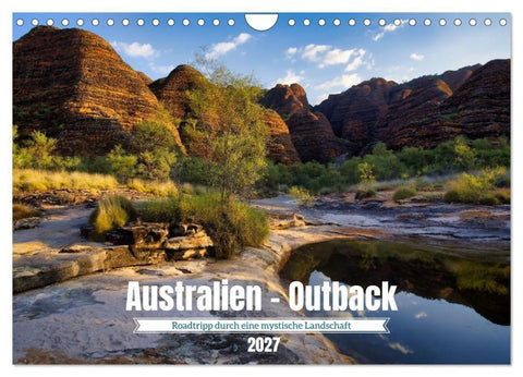 Roadtrip durchs Outback – Australiens wilde Seele (Wandkalender 2027 DIN A4 quer), CALVENDO Monatskalender