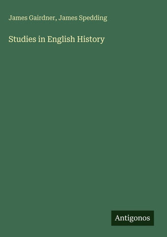 Studies in English History