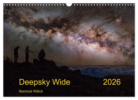 Deepsky Wide (Wandkalender 2026 DIN A3 quer), CALVENDO Monatskalender